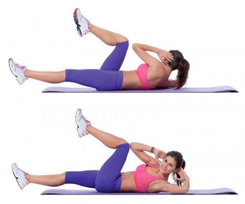 Как правильно качать пресс на скамье девушкам. Лучшие упражнения на пресс для девушек