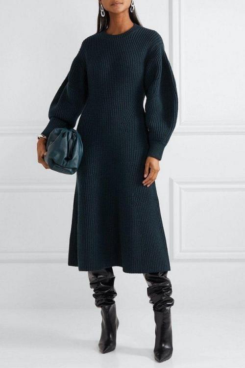 Трикотажное платье 2022. Трикотажное платье: лучшие модели 2022 и почему вам стоит купить хотя бы одно