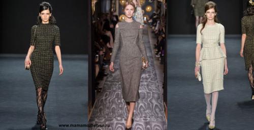 Платья повседневные осень. Повседневные платья на осень и зиму: 90 лучших