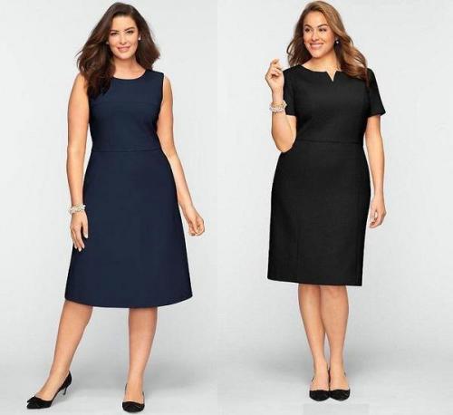 Платья повседневные для полных. Критерии выбора платья большого размера для полных женщин и лучшие фасоны 2021
