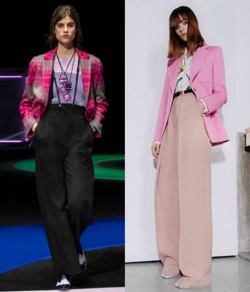 Модные брюки осень-зима 2021-2022