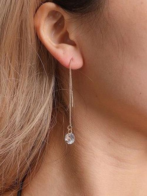 Серьги для растянутых мочек. Как подобрать серьги по форме мочки уха