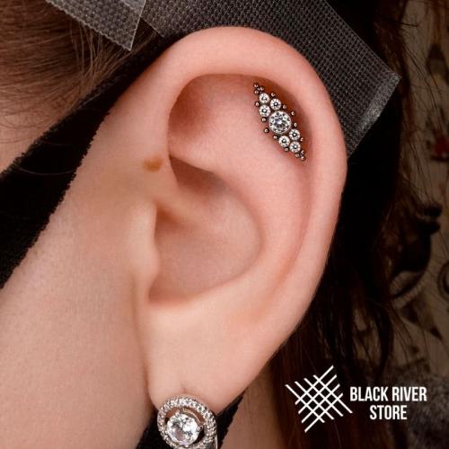 Прокол хеликс заживление. Пирсинг уха